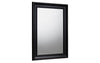 Forte Black Wall Mirror